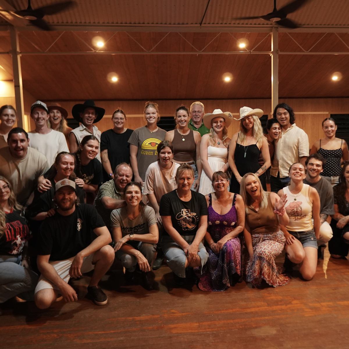 Wildheart dancers smiling together