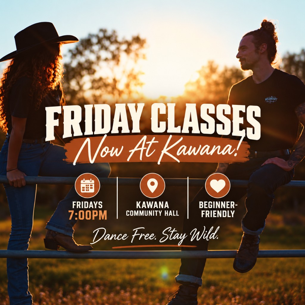 Wildheart Friday Classes now at Kawana Community Hall